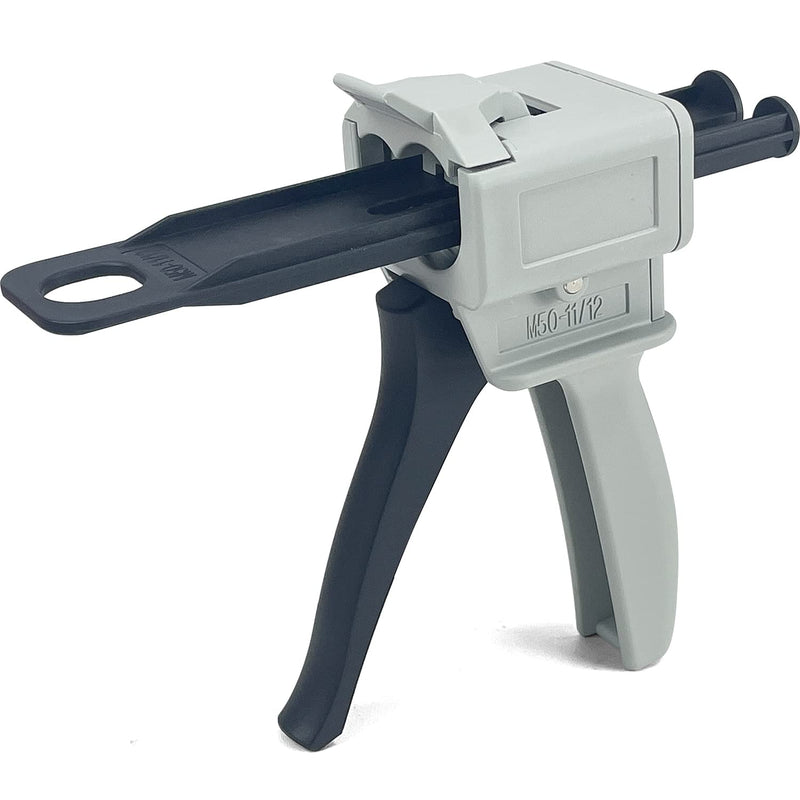 [Australia - AusPower] - Sutekus 50ml Dispensing Gun Kit Impression Mixing Dispensing Gun Epoxy Glue Gun AB Gun 1:1/1:2 