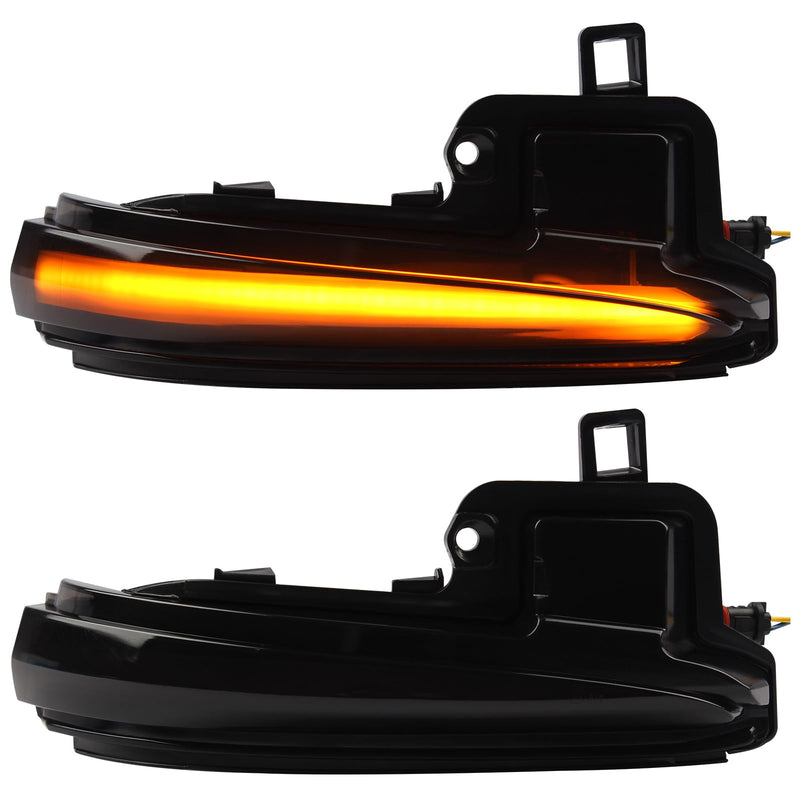 [Australia - AusPower] - [2pcs] Side Mirror Turn Signal Lights for Toyota Tacoma 2016-2023/2019-2024 RAV4, LED Sequential Dynamic Indicator Strip Lamps Replacement for 8174058010 