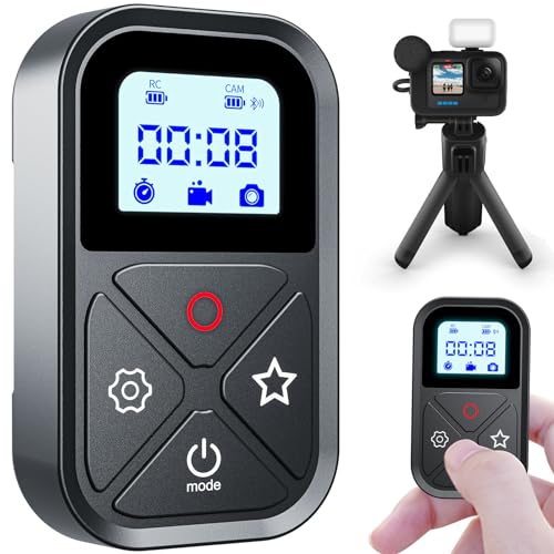 Smart Wireless Remote Control for GoPro - Camera Controller Black T10 Remote for GoPro