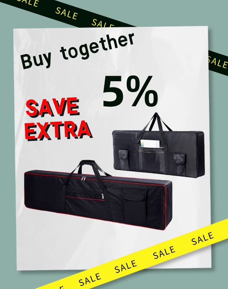 88 Keyboard Case Red and 61 Keyboard Carring Bag