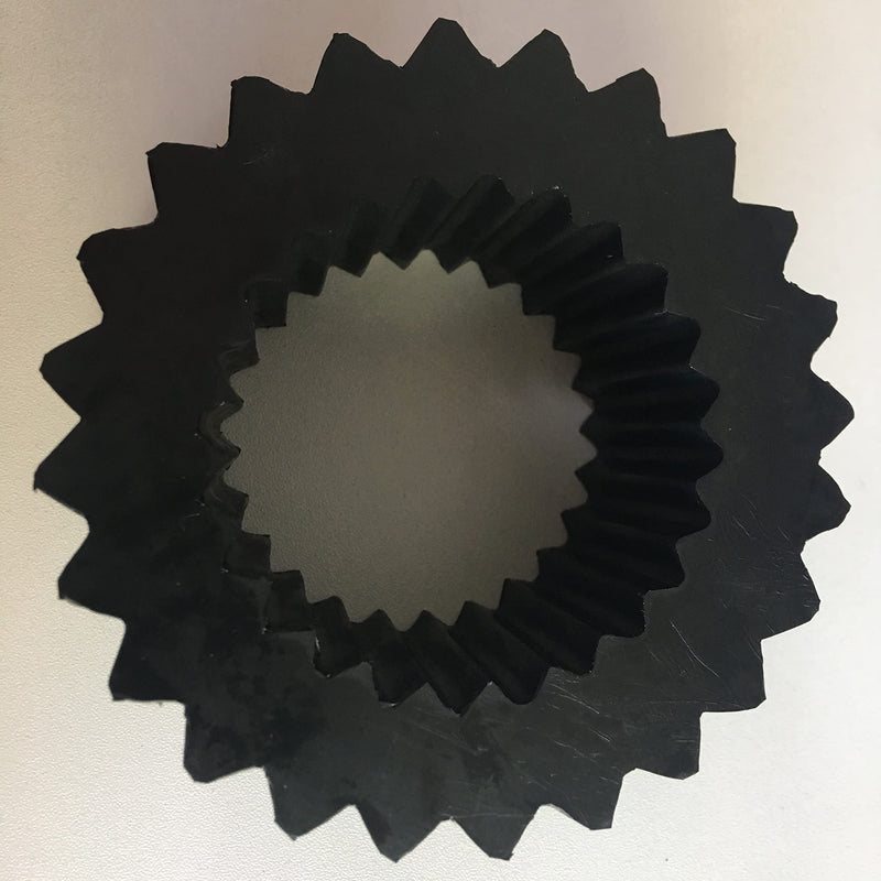 [Australia - AusPower] - 7JE Coupling Sleeve Elastomer for S-Flex Sure Flex Gear Sleeve Solid Design, 4.344'' OD, 2.188'' Elastomer Length 