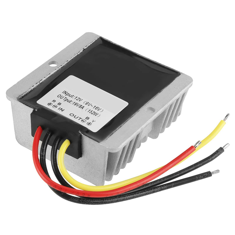 Tbest Voltage Converter 12V 19V, DC Converter 12V to 19V, DC12V to DC 19V 8A 152W Voltage Boost Power Module