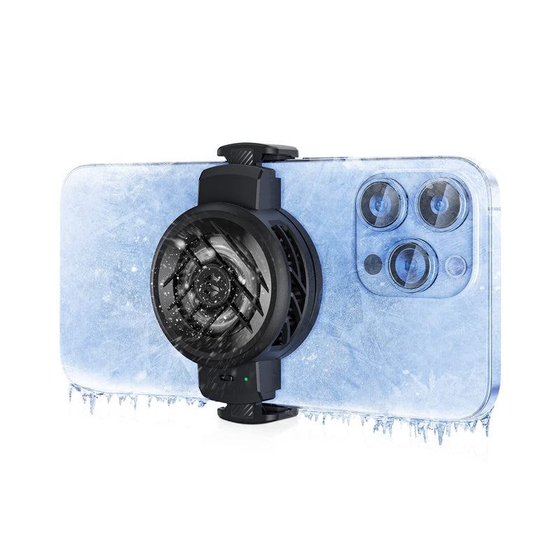 [Australia - AusPower] - Black Shark Phone Cooler FunCooler 3, Mobile Phone Cooling Fan Lightweight Quiet Cellphone Radiator for 2.71-3.34 inches iPhone/Android Gaming 3 Lite Cooler 