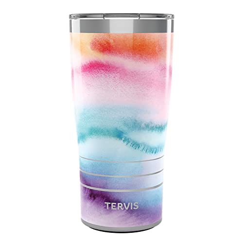 Tervis Traveler Yao Cheng Daydreaming Triple Walled Insulated Tumbler Travel Cup Keeps Drinks Cold & Hot, 20oz, Stainless Steel