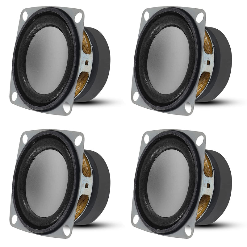 [Australia - AusPower] - D-FLIFE 2" 4Ohm 3W Full Range Audio Speaker Stereo Woofer Loudspeaker for Arduino (4pcs) 4pcs 