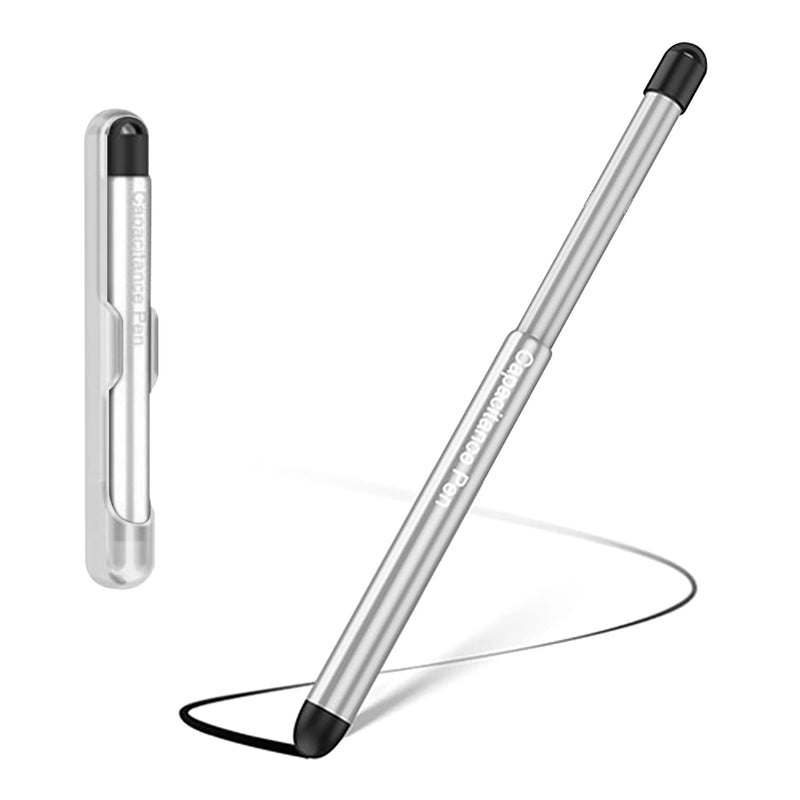 [Australia - AusPower] - LIULANZ Stylus Pens with Pen Slot for Touch Screens, High Precision Capacitive Universal Stylus for iPad iPhone Tablets Samsung Galaxy All Touch Screen Devices (Transparency) Transparency 
