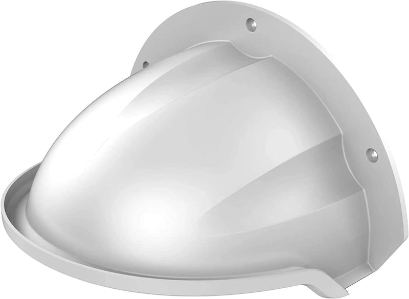 [Australia - AusPower] - DS-1250ZJ SRS Universal Sun Rain Shade Outdoor Security Camera Cover Shield, Compatible with Hik Vision/Nest/Ring/Arlo/Dome/Bullet Camera, White 