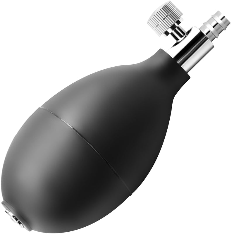 AIESI Replacement Inflator for Manual Aneroid Sphygmomanometer, Complete with Screw Tap, Latex Free, 24 Months Warranty
