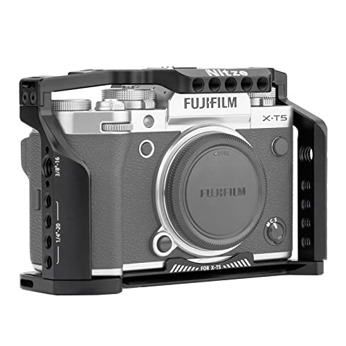 Nitze XT5 Cage for FUJIFILM X-T5 Camera - T-F03A