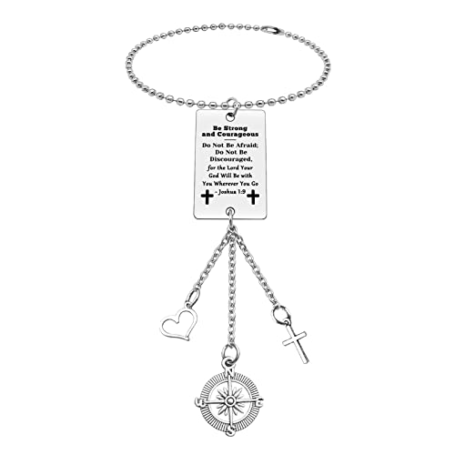 Christian Gifts Hanging Ornament Car Rear View Mirror Hanging Accessories Inspirational Religious Gifts Christmas Birthday Baptism Gift Christian Gift for Women Men