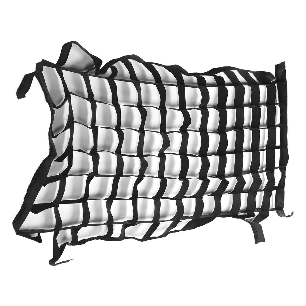 [Australia - AusPower] - 50x70cm Foldable Softbox Square Cellular Honeycomb Grid Mesh for 50x70cm 4Corner Soft Light Box,for Studio Photography Shooting 