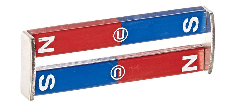 [Australia - AusPower] - United Scientific™ Alnico Bar Magnet | 3" Long, Pair, Blue/Red, 1/2" Width, 1/4" Thick | Great for Any Classroom or Home 