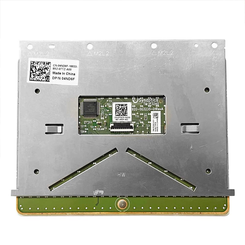 [Australia - AusPower] - SAMXI laptops Trackpad Touchpad Clickpad Replacement for Dell Inspiron 15 5567 5568 5579 5765 5767 7000 7569 7560 7566 7567 7579 7572 7577 7779 7587 0PYGCR NBX0001Z500(Sliver) 