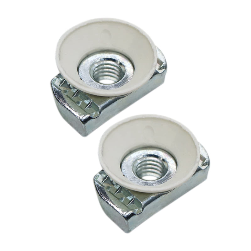 [Australia - AusPower] - 3/8"-16 Cone Nuts, Strut Channel Nuts with Zinc Electroplate Finish, Twirl Nuts for Use with Strut Channel (10 Pack) (3/8"-16) 3/8"-16 