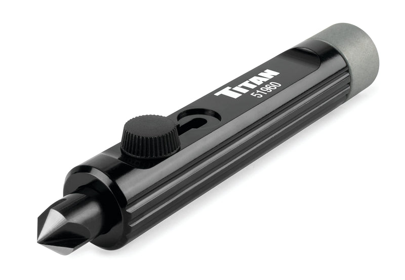[Australia - AusPower] - Titan 51960 Internal/External Tubing Deburring Tool, Brake Line Deburring Tool 