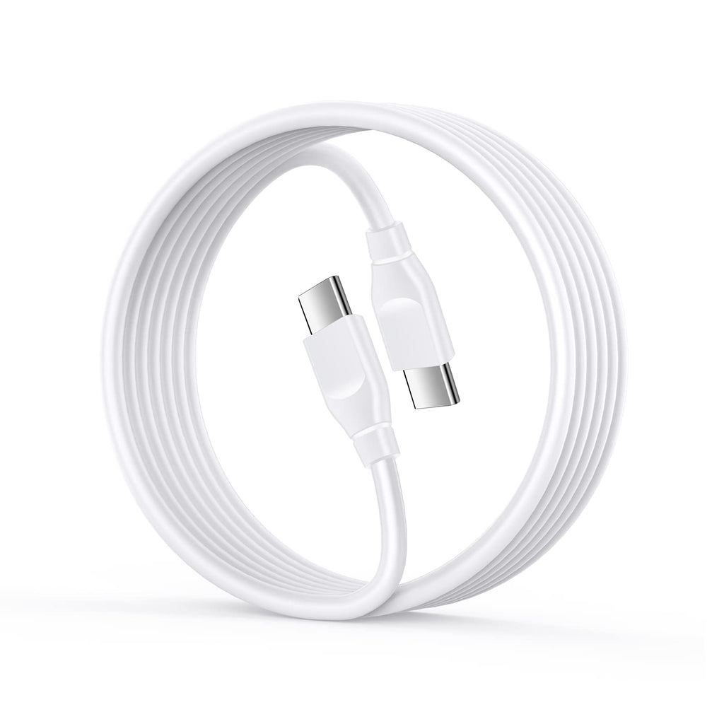 [Australia - AusPower] - Samsung Charger Fast Charging Cable for Galaxy A54 S23 S22 Ultra A14 A23 A34 A24 5G A13 A12 A53 A51 A03S S21 S20 FE 5G S10 S9,60W USB C to USB C Cable Fast Charger Cord for Pixel 7 6 Pro 6A 5A 4XL white 