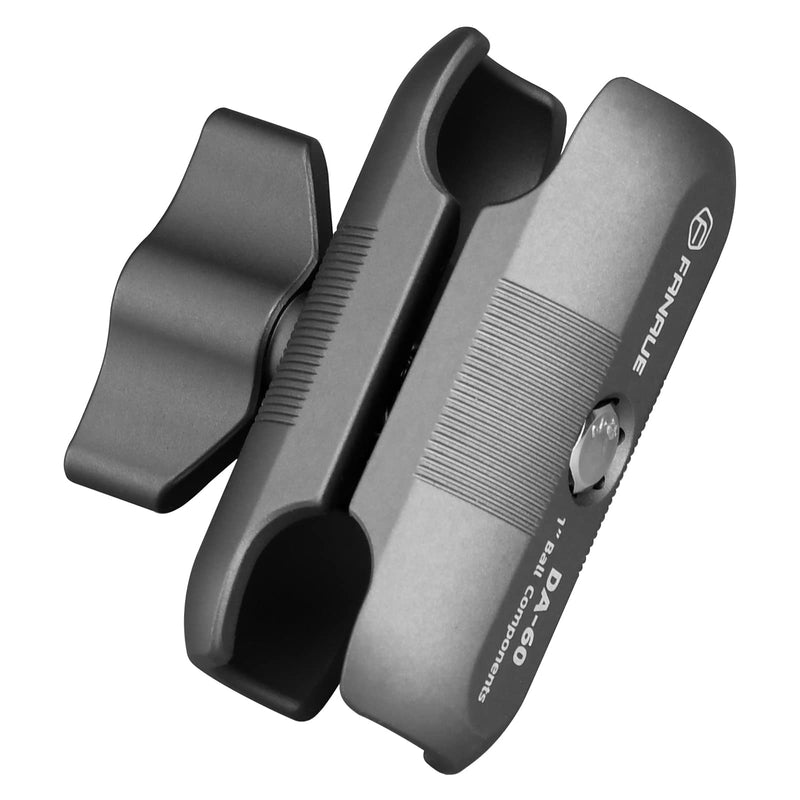 [Australia - AusPower] - FANAUE Double Socket Arm Short Arm Compatible,Full Length 2.3",with B Size 1" Ball Components for RAM Mounts da--60 