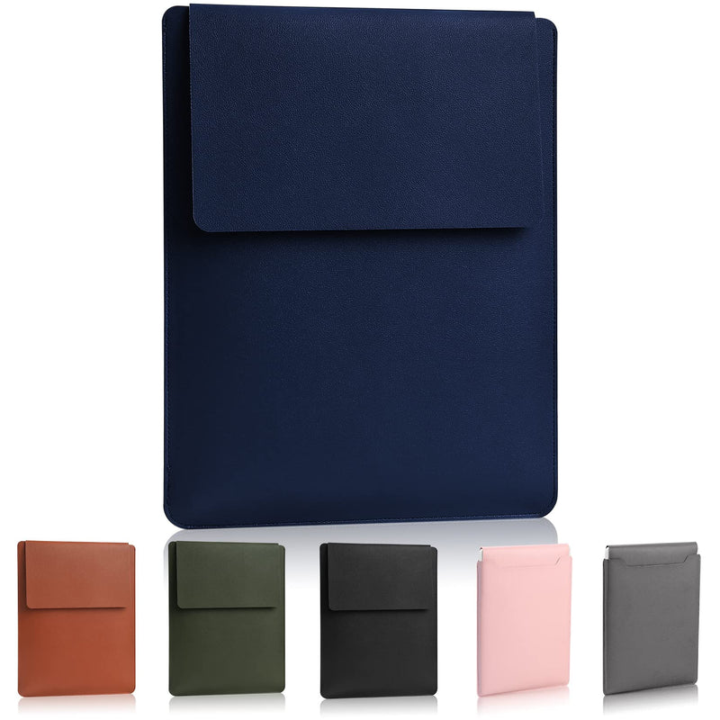 [Australia - AusPower] - 13.3-14" Laptop Sleeve, Padded Laptop Case, Thin Portable Versatile Laptop Case Bag Compatible with Laptop 2022 Pro 14 inch/2015 Pro 13.3 inch/2015 Air 13.3 inch - Blue 