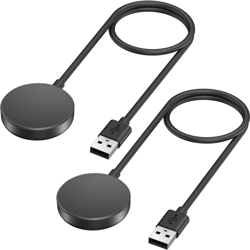 [Australia - AusPower] - 2 Pack Compatible with Samsung Watch Charger,Galaxy Watch 6/5/4 Charger Cable Dock USB Replacement for Samsung Galaxy Watch 6/6 Classic/ 5/5 Pro/4/4 Classic/3/Active 2/Active 