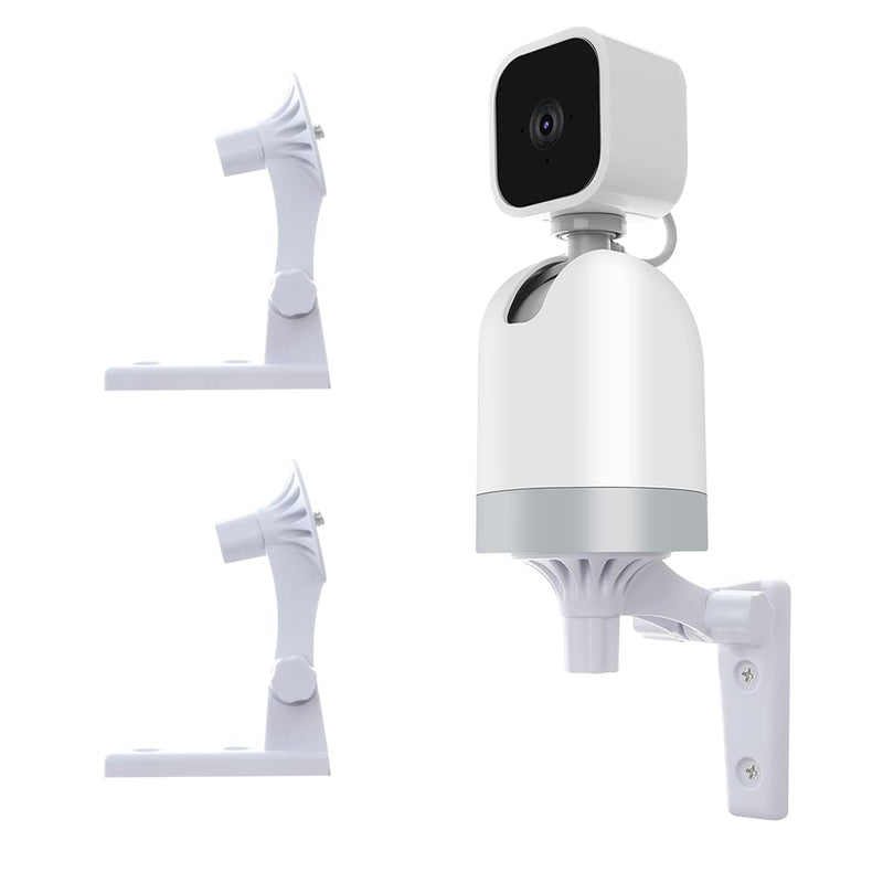 [Australia - AusPower] - OYOCAM Wall Mount Compatible with Blink Mini Pan-Tilt Camera, 2 Pack Adjustable Angles Bracket 180 Degree Rotation Easy to Install (NOT Included The Cam) 2 Pack wall mount 