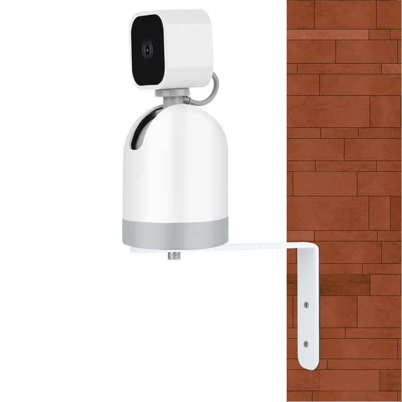 [Australia - AusPower] - OYOCAM Wall Mount for Blink Mini Pan-Tilt Camera Mount Wyze Cam Pan V3, Metal Wall Mount Bracket Holder Provide Better Viewing Angles for Walls Ceilings Home Apartment Office Indoor, Easy to Install 