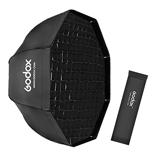 GODOX 80cm/31.5" Umbrella Octagon Softbox Reflector Kit with Honeycomb Grid 31.5"