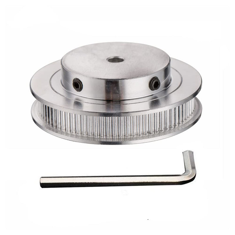 [Australia - AusPower] - 1-Pack GT2 80T Pulley Synchronous Wheel 8mm Bore 2GT Timing Belt Pulley 80 Teeth for 3D Printer CNC Machine 10mm Width Belt use (10mm Belt Width, 8mm bore) 10mm Belt width 