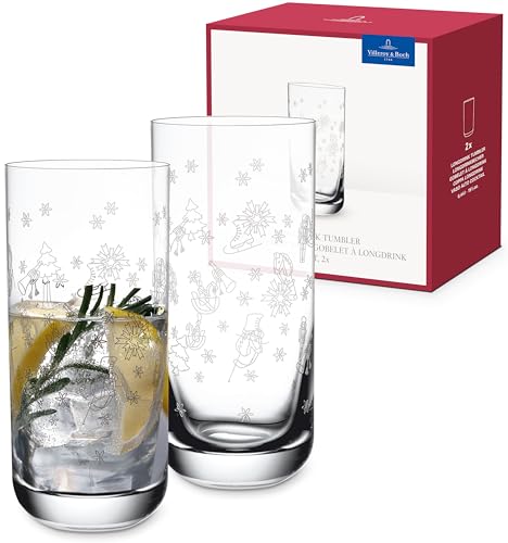 Villeroy & Boch Toy's Delight Stemware Highball/Tumbler Pair Long drink glass