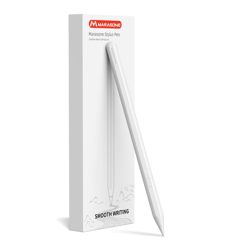 [Australia - AusPower] - Marasone Stylus Pen for iPad-Compatible with Apple Pencil 2nd/1st Gen Magnetic Pen Tilt Sensitivity,Palm Rejection,Quick Charge-Ideal for Drawing 