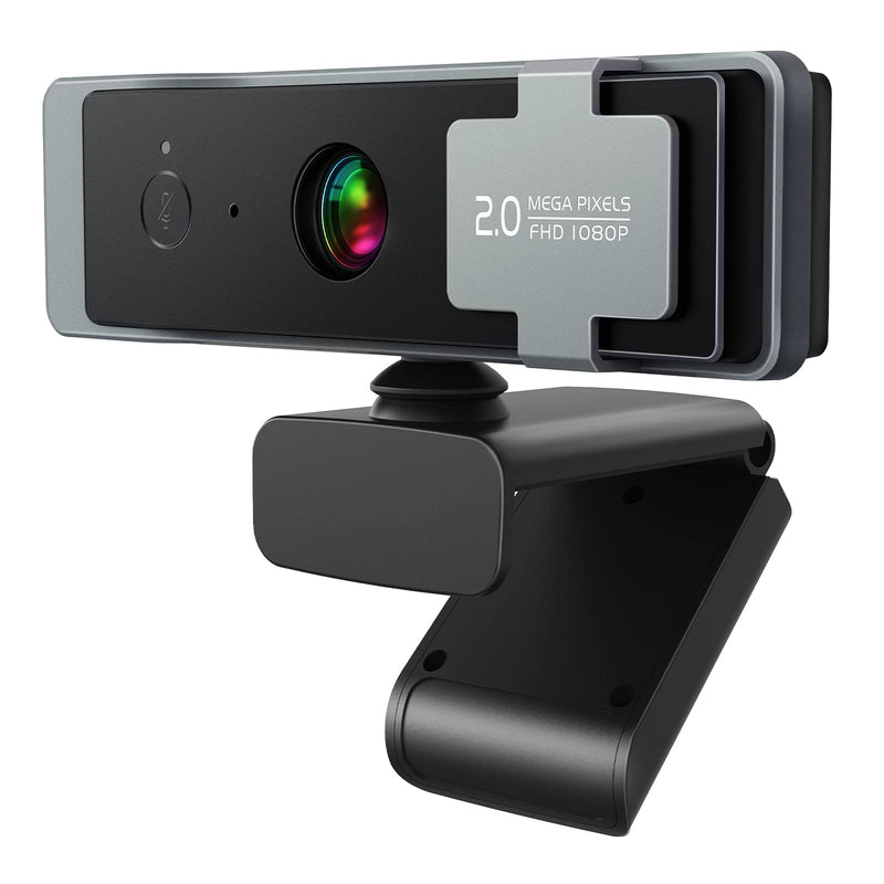 [Australia - AusPower] - Paobas 1080P Webcam with Microphone, C920 Web Camera, Webcam with Privacy Cover, 90°View Computer Camera, Plug&Play USB Webcam for Calls/Conference, Zoom/Skype/YouTube, Laptop/Desktop 