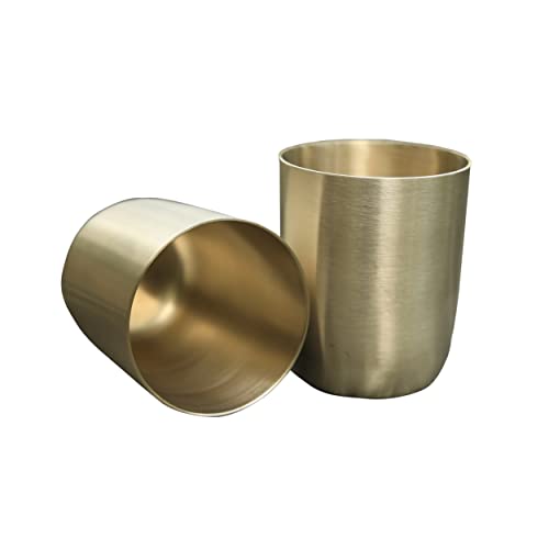 Pure Bronze Cup Tumbler Ayurveda Water Glass Handmade Gift for Him, 9th 19th Anniversary