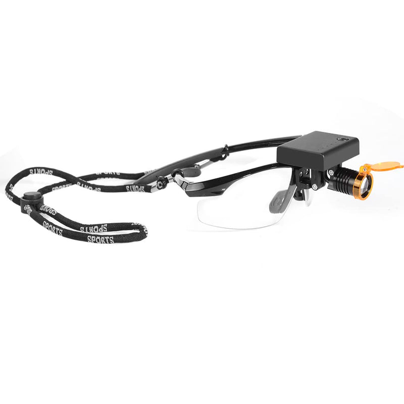 [Australia - AusPower] - BONEW Global-Dental Head Lamp Optical Filter Include Normal Glasses in One Set (3W) 3.0 Watts 