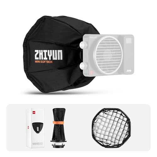 ZHIYUN Mini Octagonal Softbox ZY Mount with X100 X60 Series CX100 G60 CX50