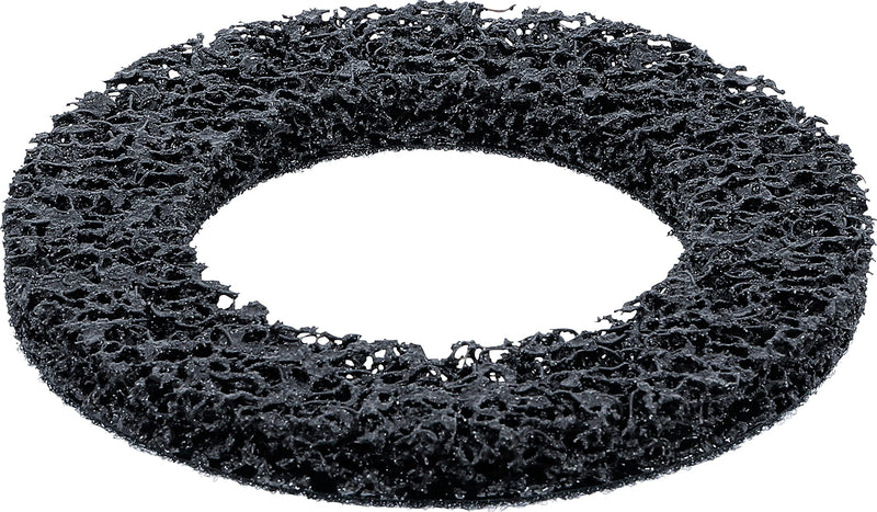 BGS 70968-1 Replacement Grinding Wheel for Item 70968 Diameter 150 mm | For wheel hub grinders, plastic design, inner diameter 90 mm, Velcro fastener