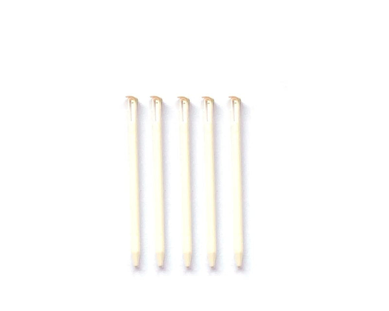 [Australia - AusPower] - 3DS Stylus Pen, Replacement Stylus Compatible with New Nintendo 3DS Original (not XL) Stylus Pen [5 Pack] (White) White 