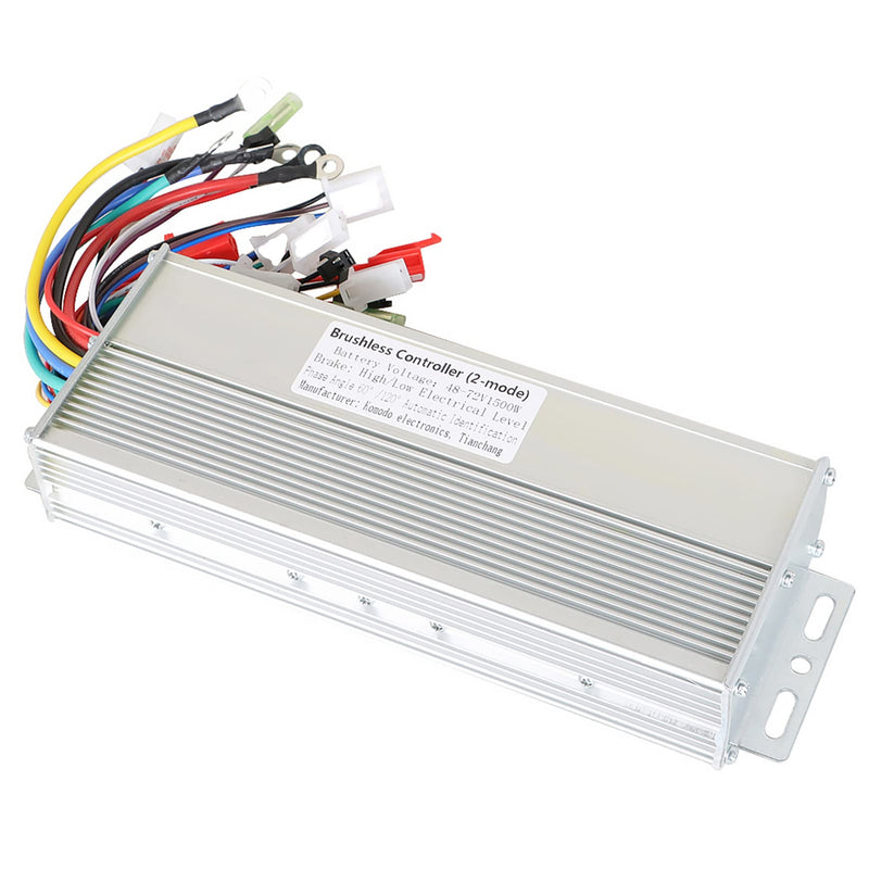 [Australia - AusPower] - Brushless Motor Speed Controller 48/72V 1500W Scooter Controller DC Replacement for E-Bike Scooter Motor Controller 