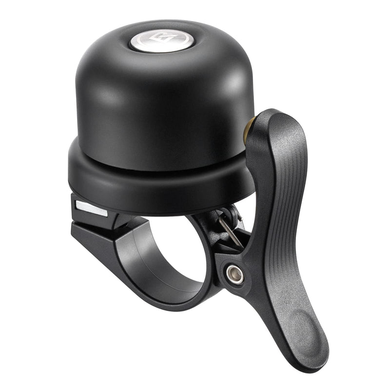 [Australia - AusPower] - ROCKBROS Bike Bell for Apple AirTag Hidden Bike Mount Bike AirTag Holder GPS Tracker Bike Bell Anti-Theft for Adults Suitable for 0.87''/22.2, 1''/25.4, 1.25''/31.8mm Diameter Handlebar 0.87''/22.2mm Black 