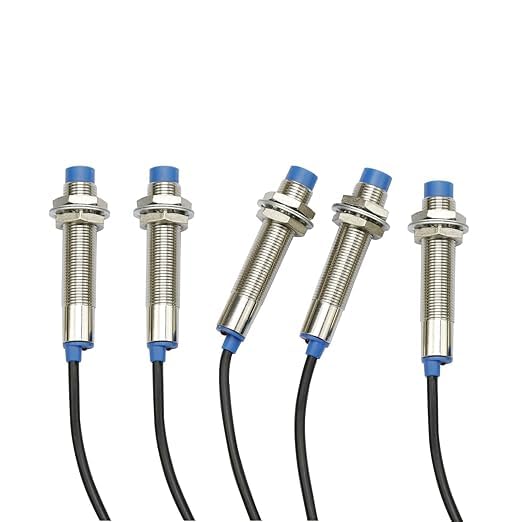 [Australia - AusPower] - BestParts 5Pcs LJ12A3-4-Z/BY NO Normally Open Inductive Proximity Sensor Switch PNP DC 6V-36V 3 Wire Detector 4mm 
