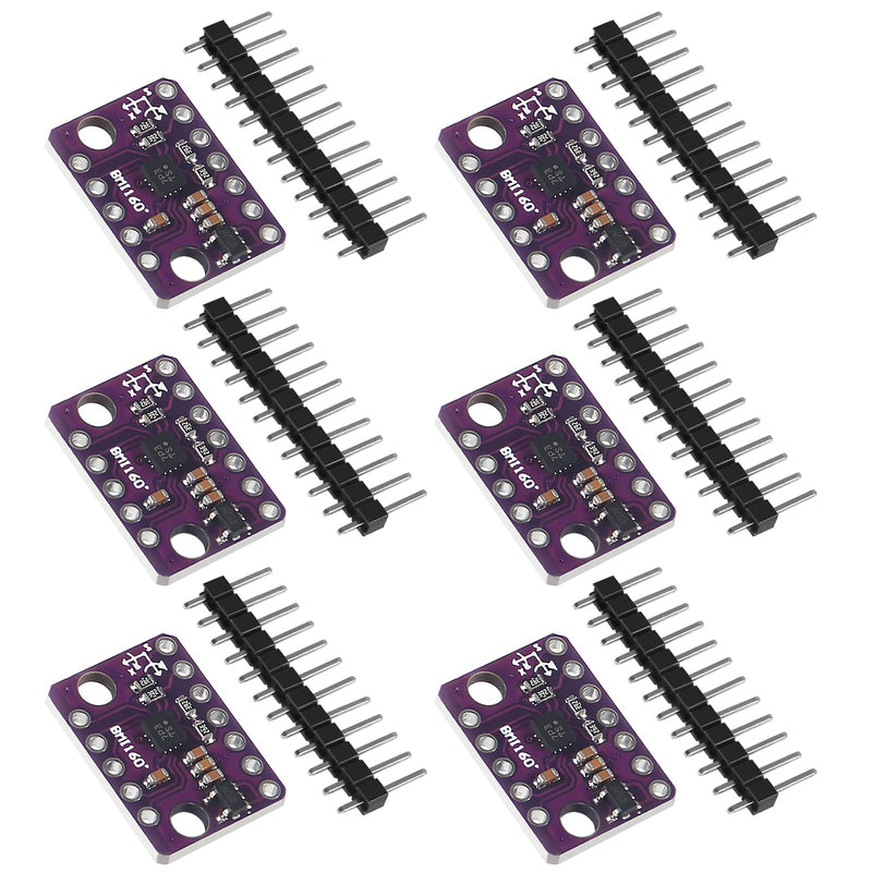 [Australia - AusPower] - Alinan 6pcs GY-BMI160 6DOF 6-Axis Sensor Module Gravity Sensor Accelerometer Gyroscope IIC I2C SPI 3-5V 