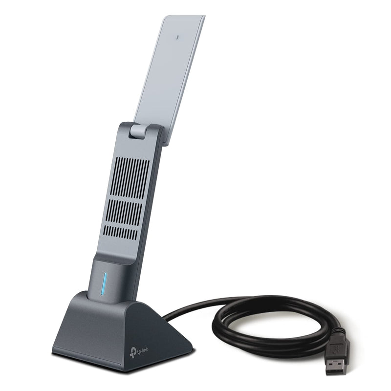 [Australia - AusPower] - TP-Link AX1800 WiFi 6 USB Adapter for Desktop PC (Archer TX21UH) Wireless Network Adapter with 2.4GHz, 5GHz, MU-MIMO, OFDMA, High Gain Dual Band 5dBi Antenna, WPA3, Supports Windows 11/10 AX1800 WiFi 6, Dual Band 