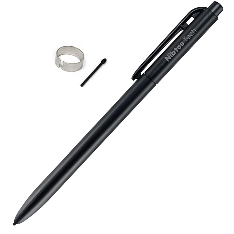 [Australia - AusPower] - NibtouTech NBT08 EMR Stylus with Digital Eraser, 4096 Pressure-Sensitivity, Palm Rejection, Matches Most Samsung Tablet/Remarkable Tablet. 
