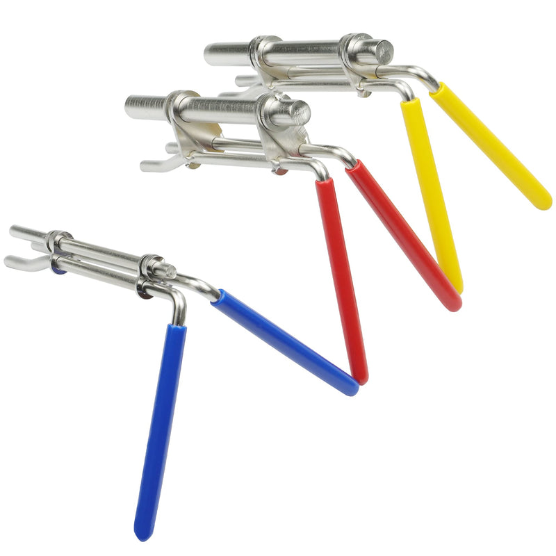 [Australia - AusPower] - Seal Installer Kit 3pc Seal Installation Tool Large, Medium and Small Hydraulic Cylinder Seal Tool Hydraulic Cylinder Tools With Rubber Protection Handle Anti-slip 