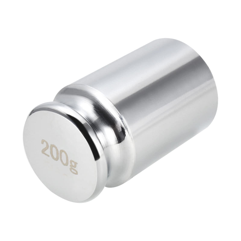 Quartzman 200 g calibration weight x 1 piece, [M1 precision] | Chrome-plated steel gram weight for digital jewelry scales and balance test