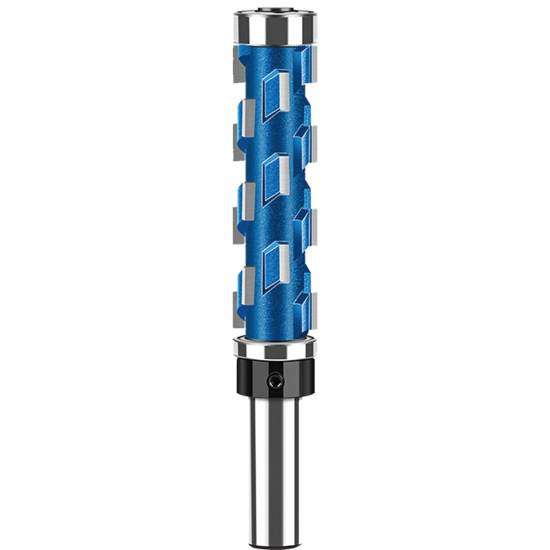 Flush Trimming Bit Flush Trim Router Bit Set 1/2 Inch Shank Top Bearing Flush Trim Router Bit (2 PCS) (4-7/8'') 4-7/8''