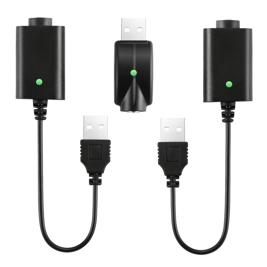 [Australia - AusPower] - Agussl Smart USB Thread Charger Cable, 3 PCS USB Thread Cable, Portable Smart USB Charger Cable, Intelligent Overcharge Protection USB Adapter with LED Indicator 