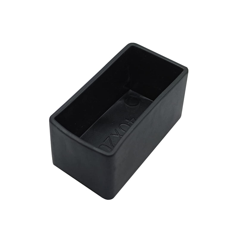 [Australia - AusPower] - 10 Pack Strut Channel Cap, 1-5/8" x 7/8" Plastic Black Short End Cap for 13/16" & 7/8" Tall Strut Channel End Cover 