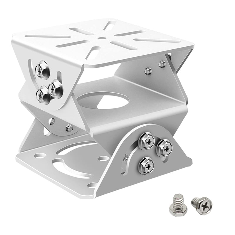 [Australia - AusPower] - FINXRoll CCTV Security Camera Universal Joint Mount, Monitoring Duckbill Holder Universal Joint Bracket Surveillance Security Camera Base Bracket for PTZ Dome Surveillance Camera 3-Axis Bracket 