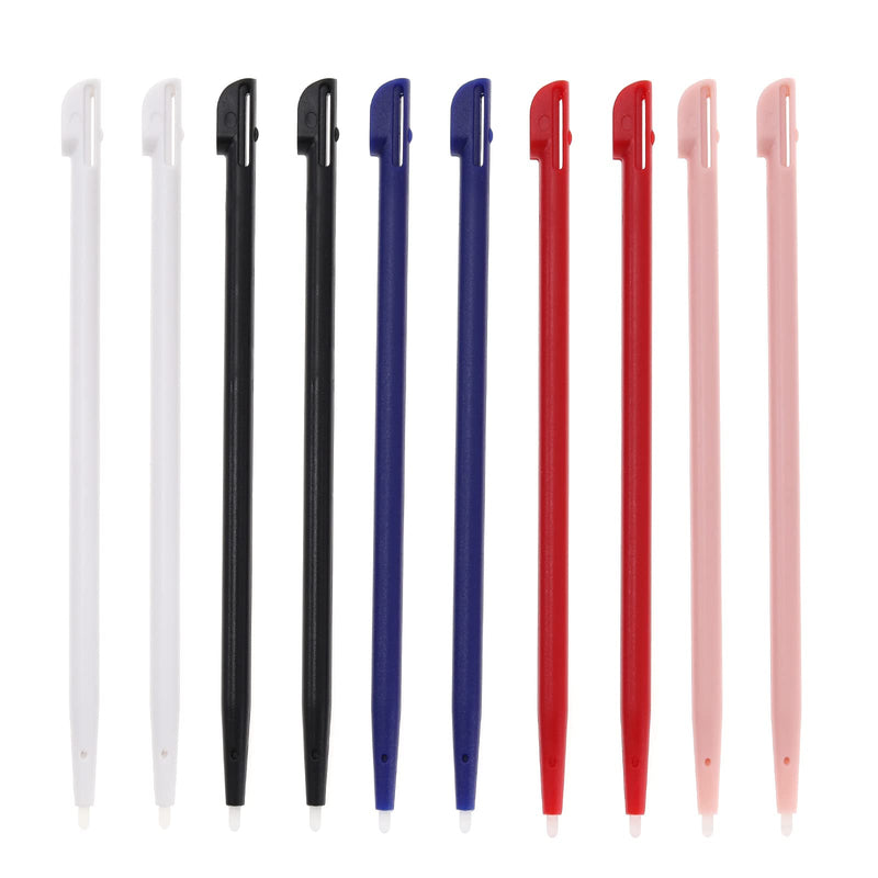 [Australia - AusPower] - 10Pcs Touch Stylus Pen Replacement Compatible with Nintendo 2DS Pen Tip Game Console Stylus Plastic Game Console Accessories 95mm 