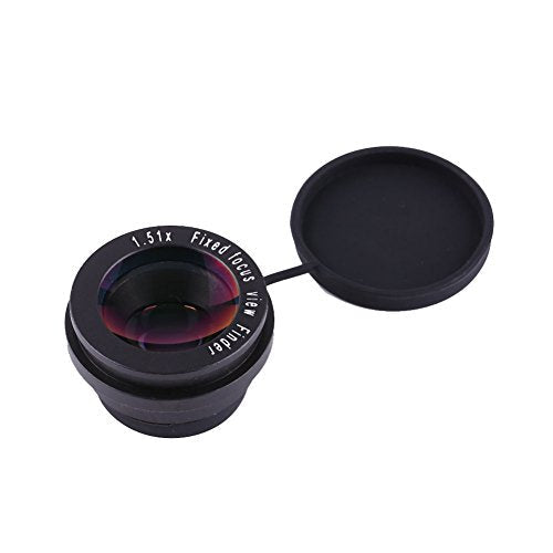 Eye Magnifier,Mirino Per Fotocamera,Viewfinder Eyepiece Magnifier for Nikon Magnifying,Dk-17M,17m Magnifying eyepie,1.5X Fixed Focus Viewfinder Eyepiece Magnifier Eyecup for DSLR Camera
