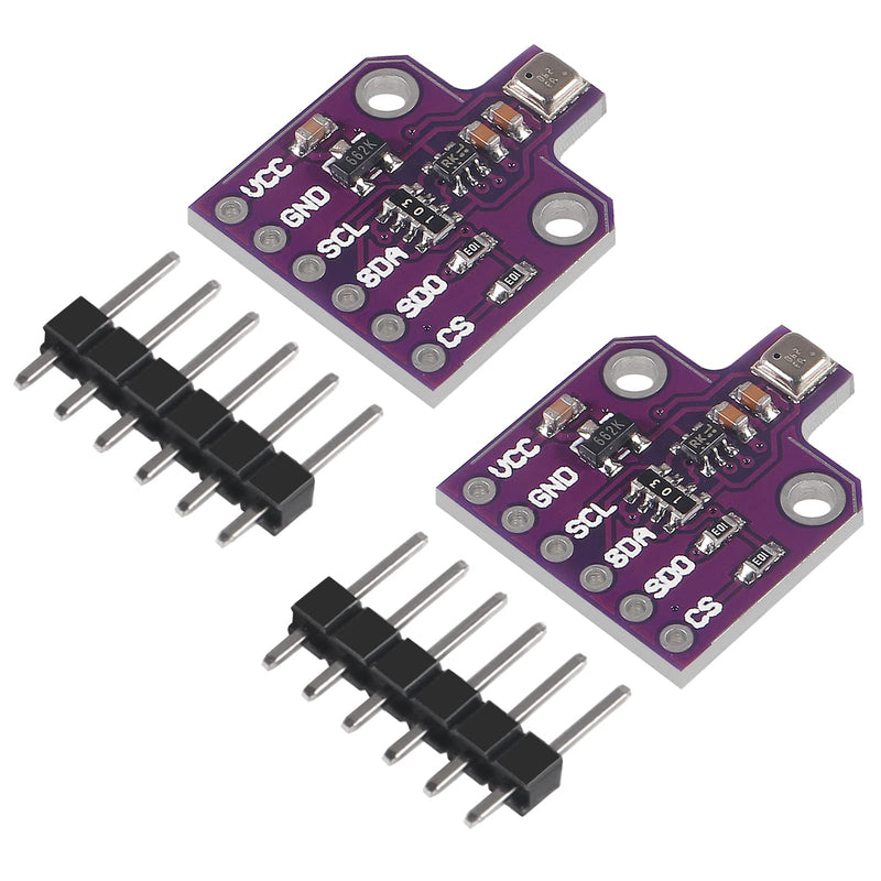 [Australia - AusPower] - 2pcs BME680 Temperature Humidity Pressure and Gas Sensor Breakout Board Module 3~5VDC CJMCU-680 BME680 Sensor 
